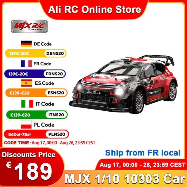 MJX Hyper Go 10303 RC Auto, 1:10, 4WD, Offroad-Rennwagen, Elektrisch - Bild 1