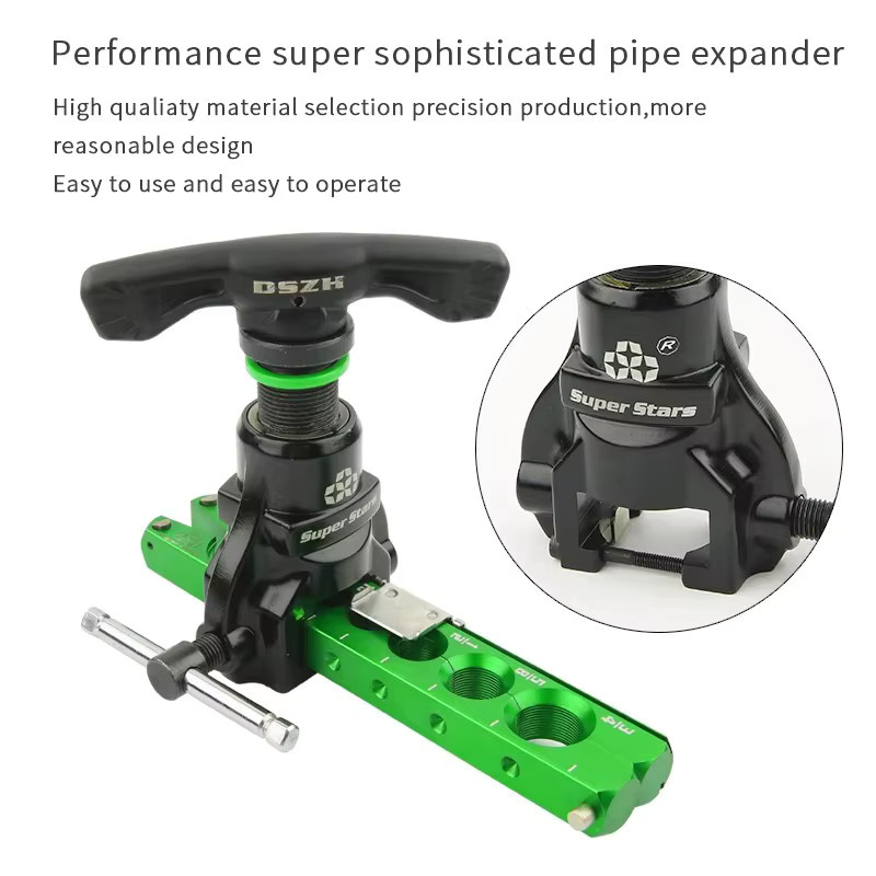 Super Stars ST-806A Manueller Kupferrohr-Expander und Bördelrahmenreibahle für Kälte- und Wartungswerkzeuge in Multicolor - Bild 2
