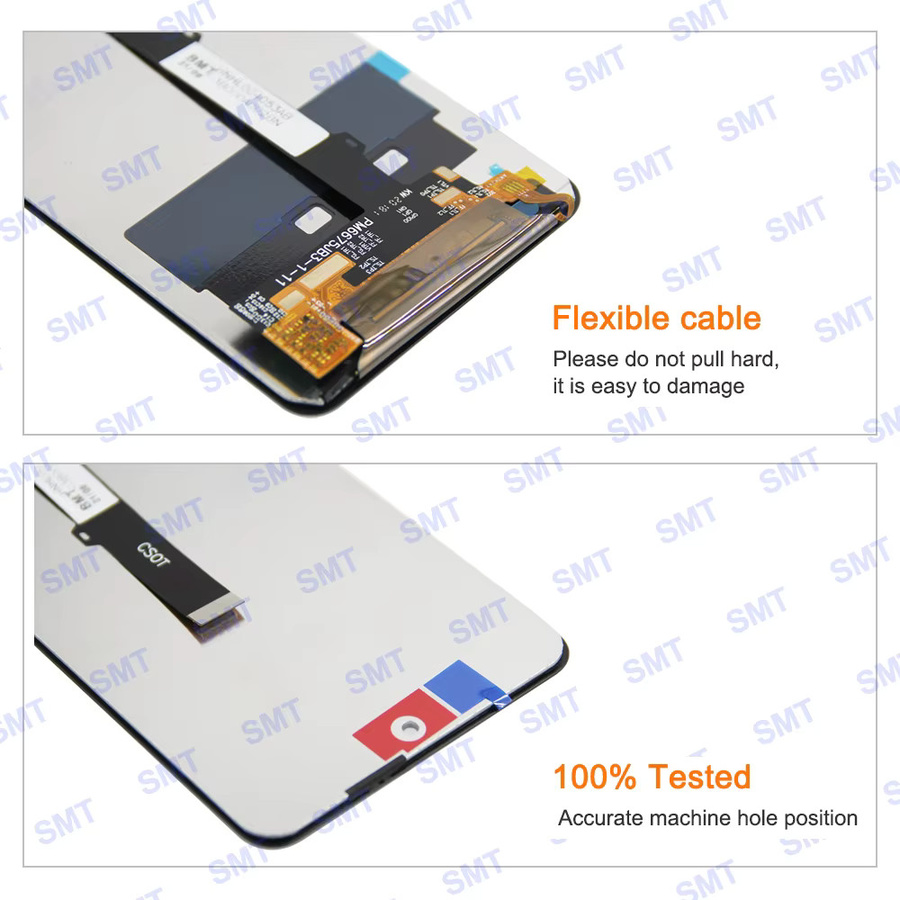 Xiaomi Mi 10T Lite 5G Ersatz LCD Display mit Touch Digitizer und Rahmen in Schwarz für 6,67 Zoll Modell M2007J17G - Bild 3
