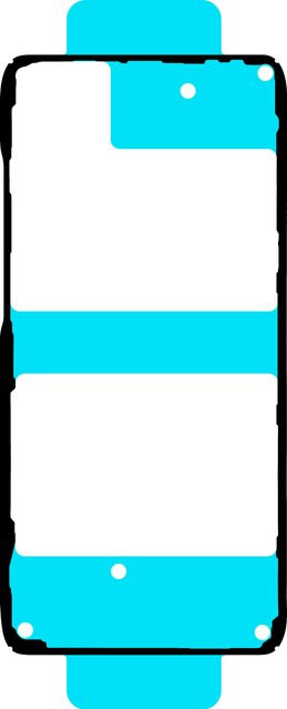 Samsung Klebstoff für die Batterieabdeckung Galaxy S20 FE 5G G781 / S20 FE G780 Service Pack GH81-19848A in Multicolour - Bild 1