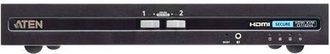 ATEN CS1182H4 2 Port HDMI KVM-Umschalter in Schwarz mit 4K UHD Auflösung - Bild 1