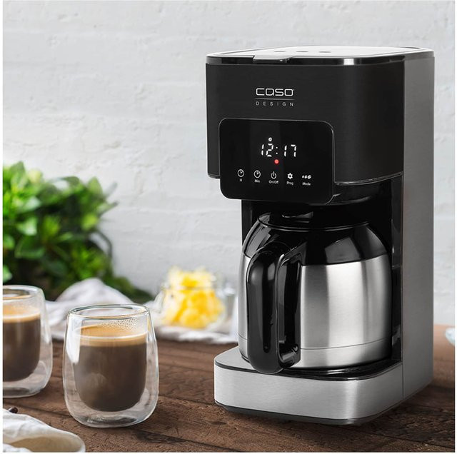 Caso 1847 Taste & Style Thermo Filterkaffeemaschine mit Isolierkanne in Schwarz - Bild 2