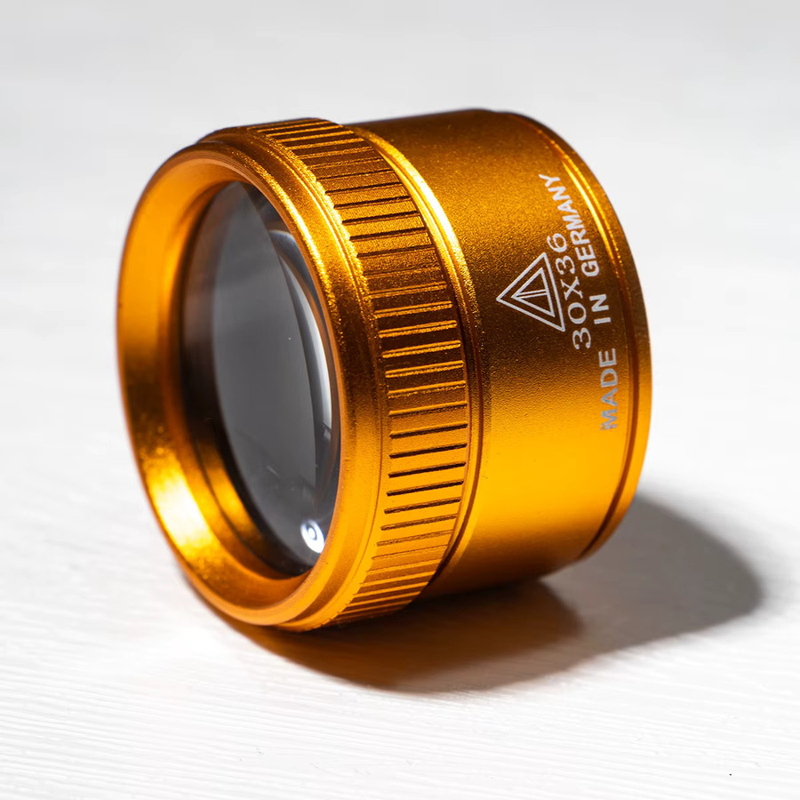 CAOWTAN Taschenlupe, 36 mm, 30-fache Vergrößerung, Unisex - Bild 2