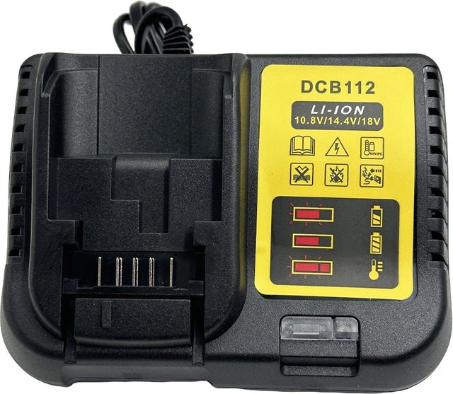 Dewalt DCB112 Batterieladegerät für 10,8 V, 12 V, 14,4 V, 18 V und 20 V Akkus - Bild 1