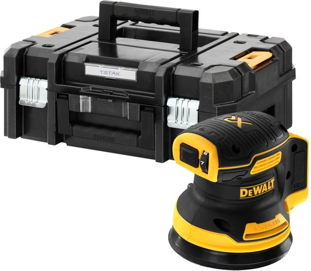 DeWalt Akku-Exzenterschleifer DCW210NT-XJ 18V mit 125 mm Schleifteller in Gelb-Schwarz - Bild 4