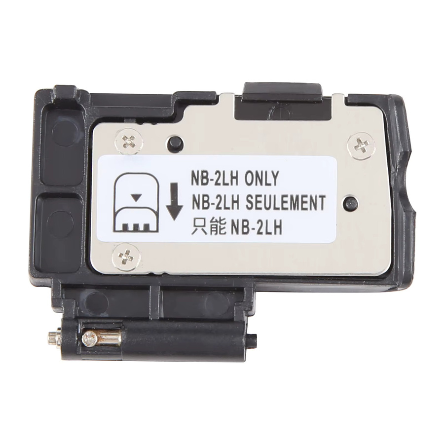 Canon OEM Batteriefachabdeckung für EOS 350D und EOS 400D in Schwarz - Bild 5