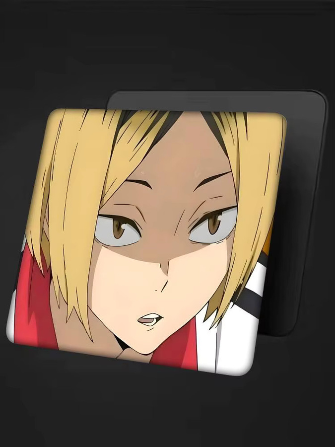 Moetch Mauspad Kenma Kozume Cartoon Design in Multicolour, rutschfeste Schreibtischunterlage für Tastatur und Laptop - Bild 5