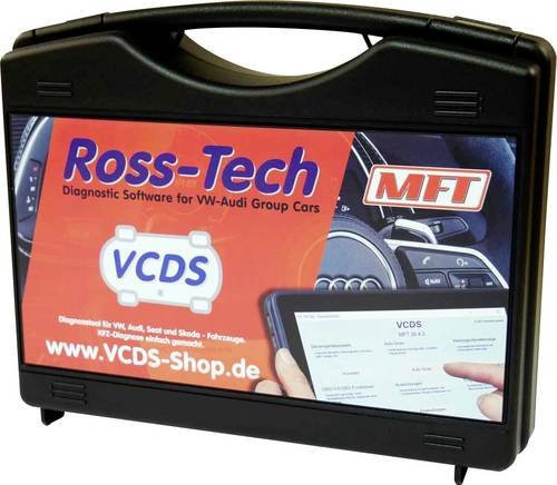 Ross-Tech VCDS HEX-V2 USB OBD II Diagnosetool in Schwarz für Audi, Volkswagen, Seat und Skoda - Bild 1
