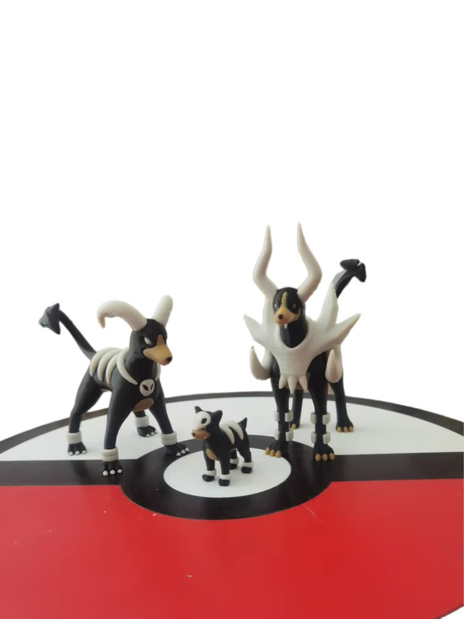 Bandai Pokémon Anime Houndoom Houndour Figuren, Desktop-Modelle - Bild 4