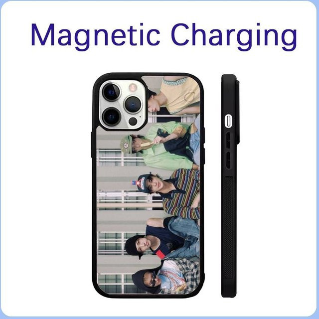C-Cortis Go Boys Kpop MagSafe Handyhülle für iPhone 17, 16, 15, 14, 13, 12 Pro Max Plus mit magnetischer kabelloser Ladefunktion in Multicolour - Bild 1