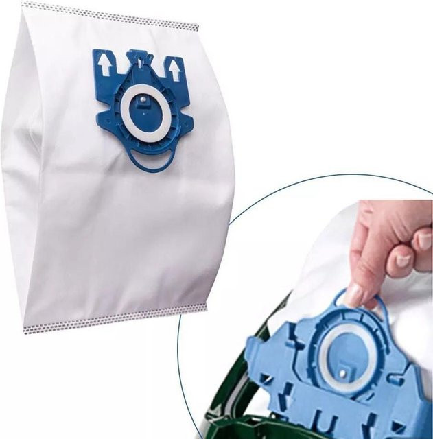8er-Pack Ersatz-Staubsaugerbeutel für Miele Hyclean 3D in Weiß - Bild 1