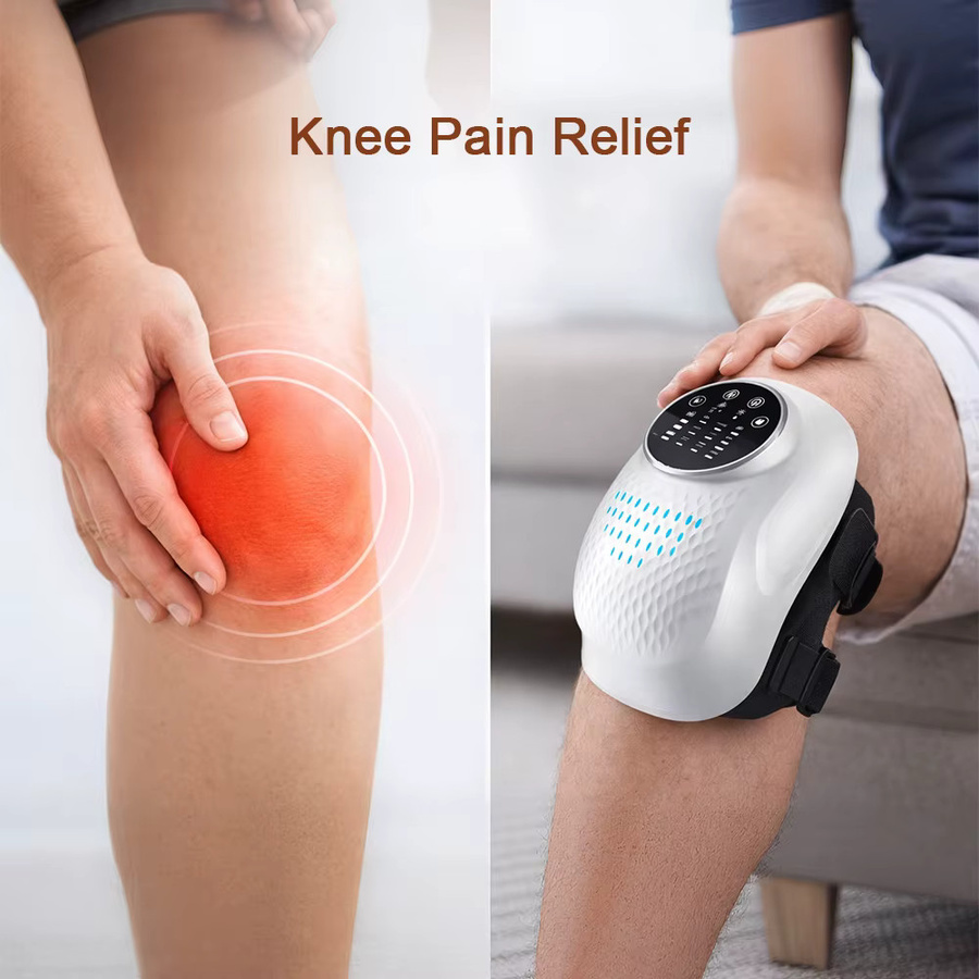 pyeeyan Kabelloses Knie-Massagegerät mit Wärme, Vibration und Luftkompression, Unisex - Bild 5