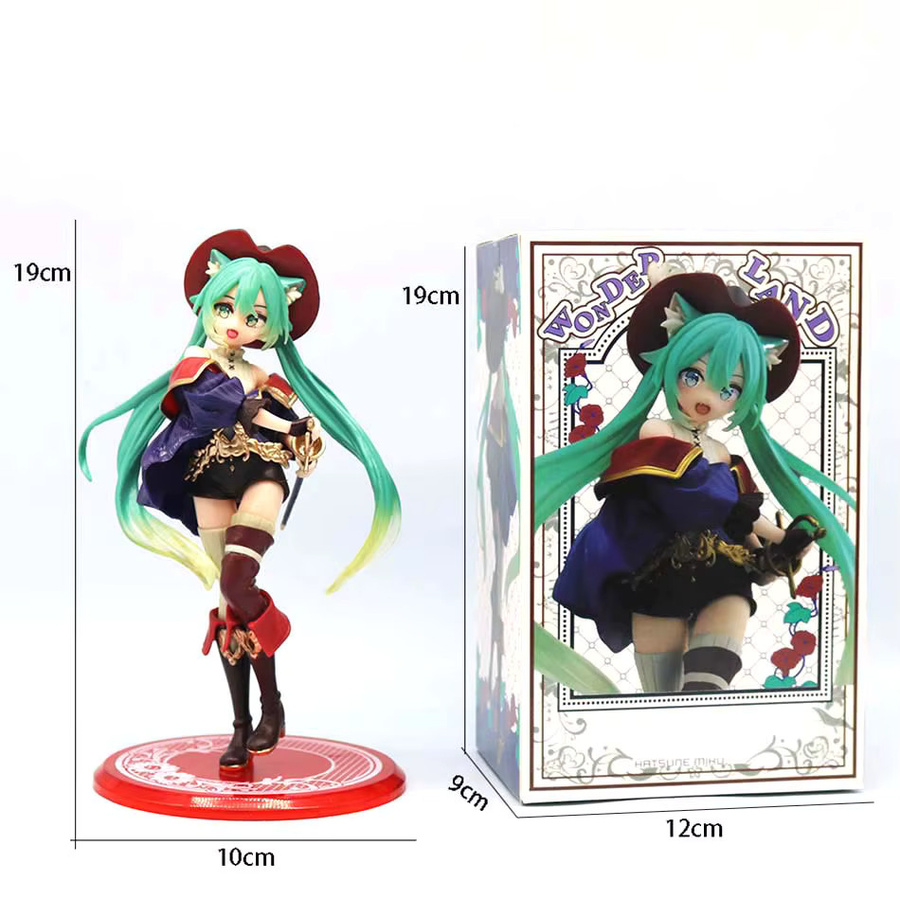 Bandai Hatsune Miku Mädchen, PVC-Modell, bunt - Bild 3