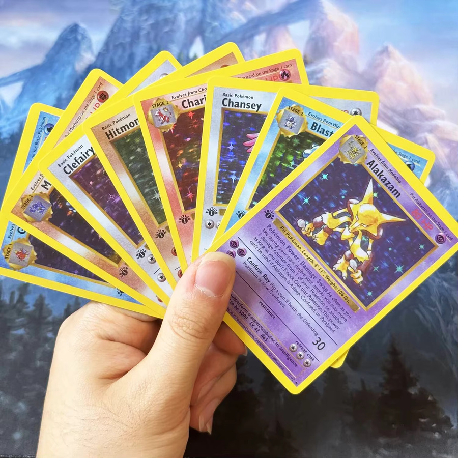 KAYOU Pokemon-Karten Proxy Pokémon PTCG Basisset, 102-Karten - Bild 3