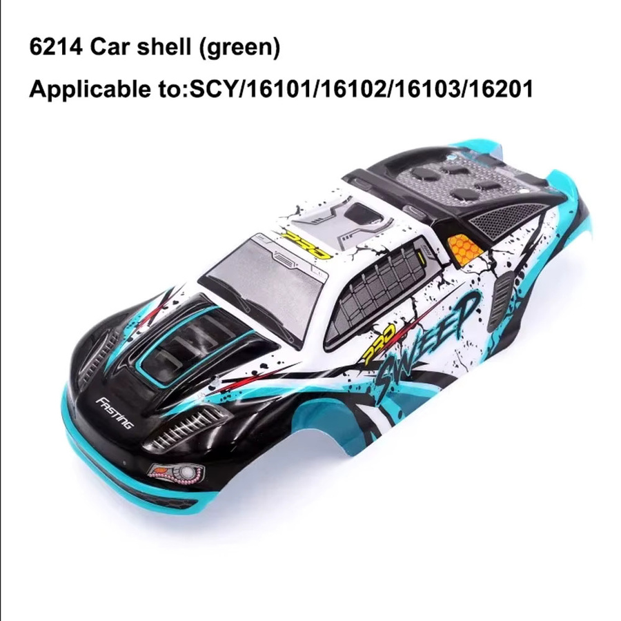 TureCloser SCY RC-Karosserie für SCY 16101 16102 16103 16201 16101 Pro, 1:16, schlagfester PVC-Schalenrahmen - Bild 2