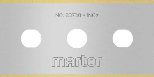 MARTOR 83730.35 Ersatzklingen Industrieklinge mit Standardschliff, Titanium Coated, Silber, 500 Stück - Bild 1