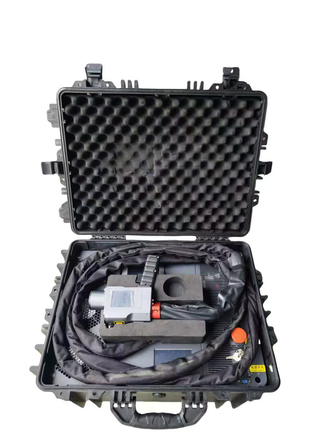 ACCTEK Puls-Laser-Reinigungsmaschine zur Entfernung von Metalloxid und Rost für Holz mit 200 W, 300 W oder 500 W Leistung - Bild 2