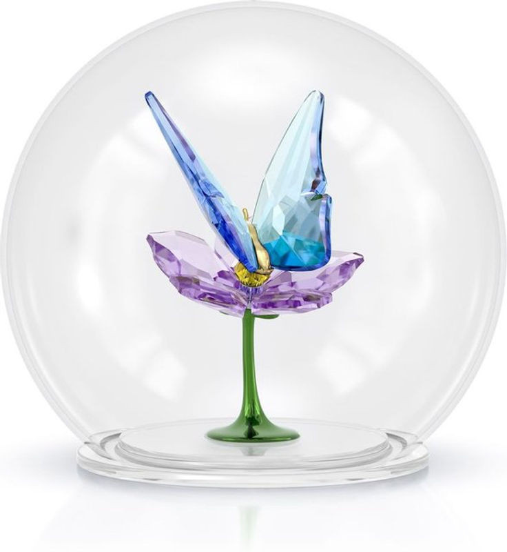 Swarovski Idyllia Kristallfigur Tier in Blau und Lila - Bild 1