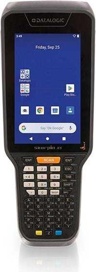 Datalogic Skorpio X5 Datenerfassungsterminal in Schwarz mit Android 10, 32GB Speicher, 4,3 Zoll TFT-Display, 2D-Imager Barcodeleser, Kamera, Wi-Fi, NFC und Bluetooth - Bild 1