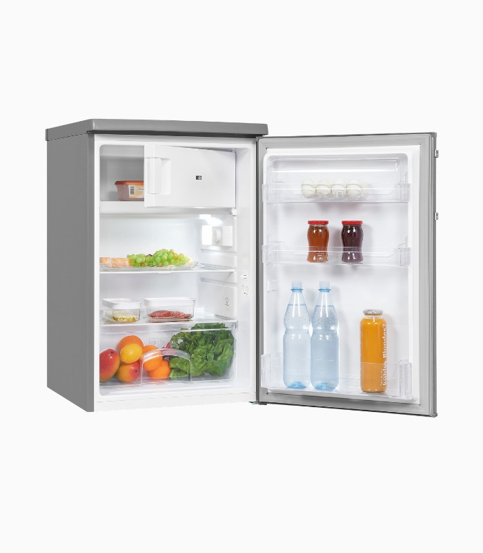 KS516-4-HE-040E Kühlschrank in Silver Inoxlook mit reversiblem Türanschlag und LED-Innenbeleuchtung - Bild 3