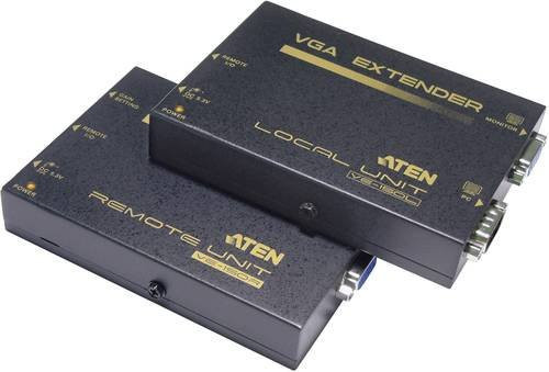 ATEN VE150A-AT-G VGA Video-Extender über Ethernet/LAN in Schwarz - Bild 2