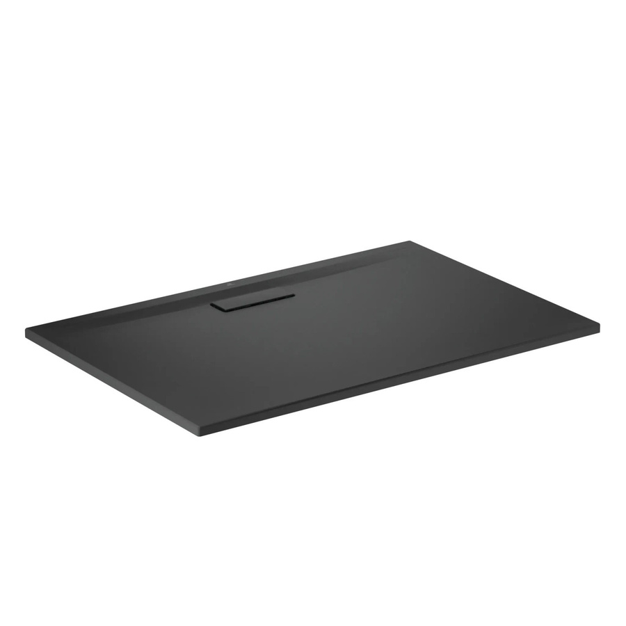 Ideal Standard Duschwanne Extraflach Rechteck Schwarz B/B: 120 x 80 cm - Bild 2