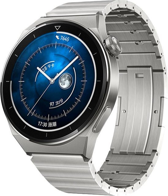 Uhrenarmband Titan, 22 mm, Silber, Unisex - Bild 1