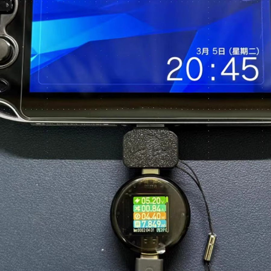 Sony USB-C PD Ladekonverter für PS Vita PSV 1000 Handheld Spielkonsole in Weiß - Bild 4