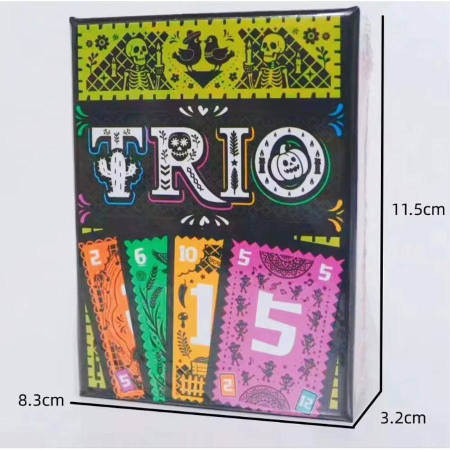 Trio, Kartenspiel, Strategiespiel, Familienspiel, Partyspiel, 3-6 Spieler, ab 8 Jahren - Bild 4