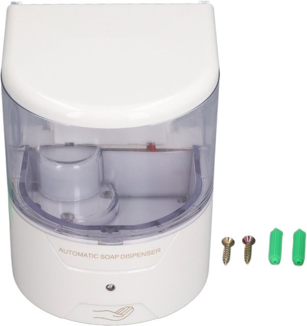 CosyHome Automatischer Seifenspender Grau, Intelligenter berührungsloser Wandseifenbehälter mit 600ml Fassungsvermögen - Bild 1