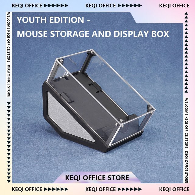 BITCED Jugend Edition Maus Display Box aus transparentem Acryl zur staubfreien Lagerung und Dekoration für deinen Desktop - Bild 1