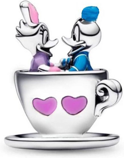 Miniso Charm-Perlen, Mickey und Minnie, Weiß, Damen - Bild 1