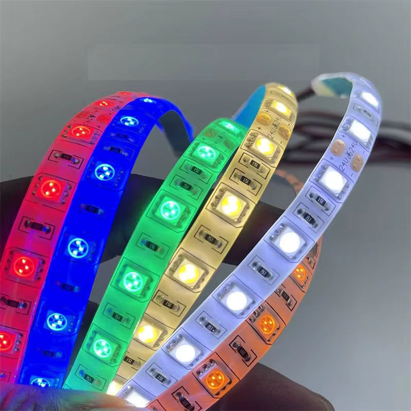 JOYPINJ LED Streifen Set 10 Stück, RGB SMD LED-Band, wasserdicht, verschiedene Farben: Rot, Grün, Blau, Gelb - Bild 3