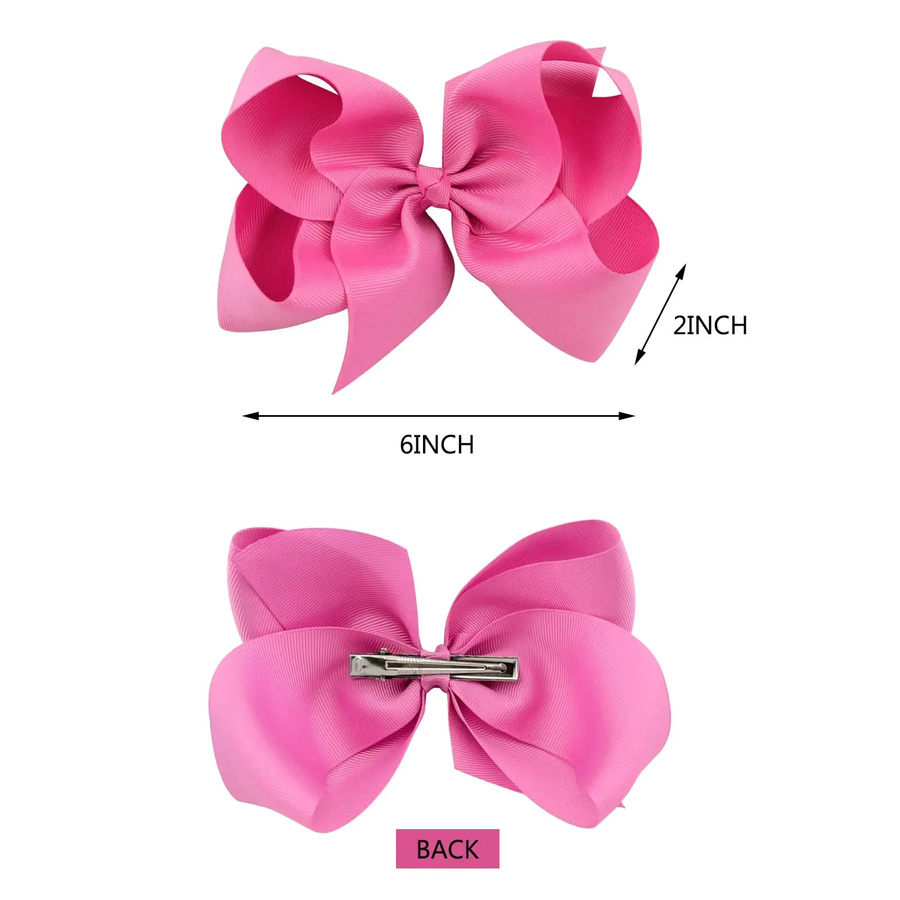 BABY BOWS Haarspangen mit Ripsband, 10 Stück, für Kinder und Mädchen - Bild 3