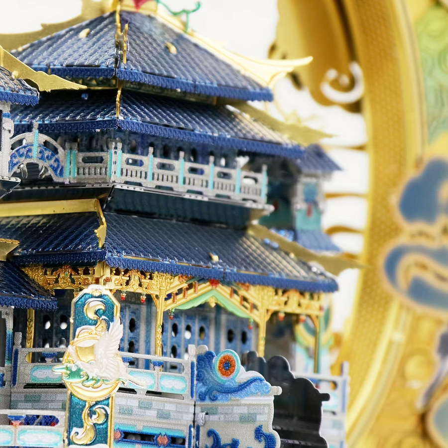 MY Moon Palace 3D Metall-Puzzle-Modell zum Zusammenbauen - Bild 3