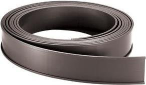 FRANKEN Magnetschild C-Profil-Rollenware aus Kunststoff in Braun, Breite: 40 mm, Länge: 1.000 mm, mit auswechselbarer Beschriftung - Bild 1