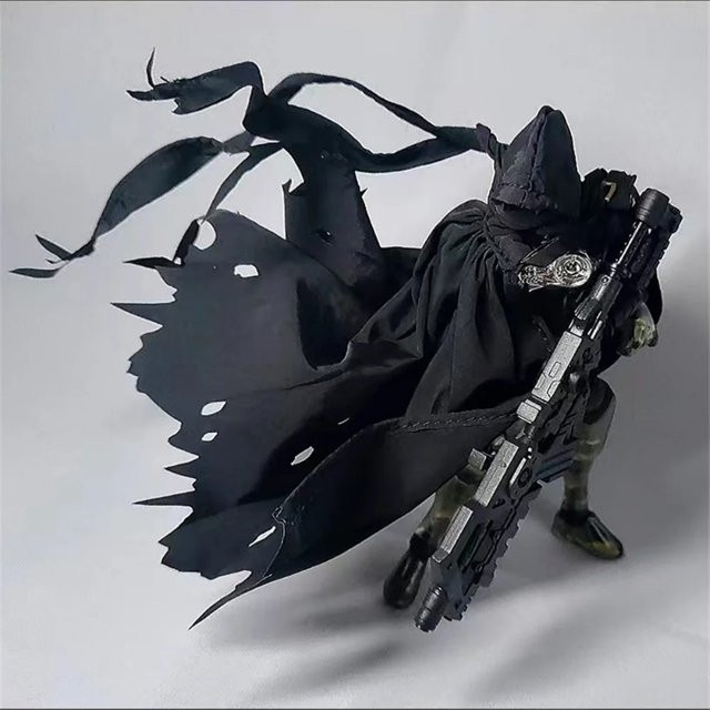 Bandai Zubehör, Vintage-Kampfumhang-Modell, Schwarz, Plüsch / Textil - Bild 1