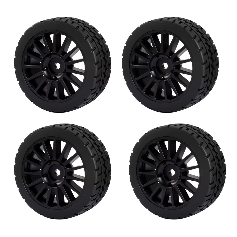 ZD Racing RC Autoreifen, Gummireifen, 2-teiliges Set, 1:12 - Bild 4