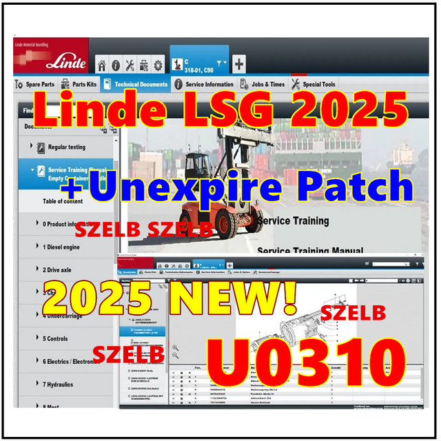 Linde Service Guide LSG Software mit Keygen und UnExpire Patch - Bild 1
