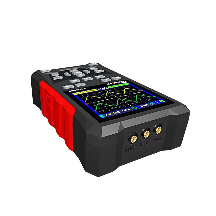 TOOLTOP ET120MC2 Tragbares Smart-Oszilloskop Zweikanal 120 MHz 500 MSa/S Schwarz - Bild 4