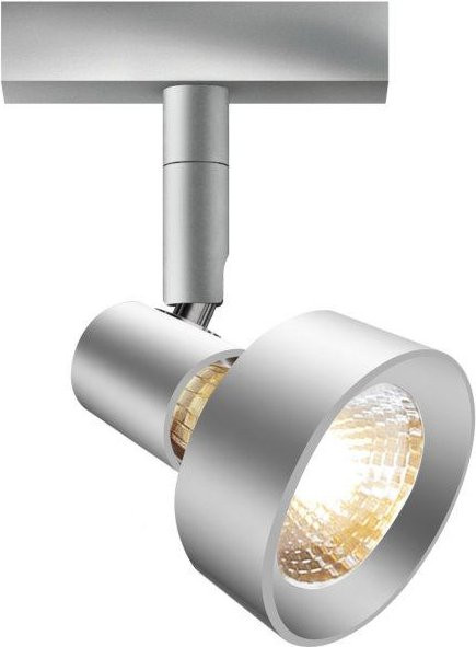 Bruck Fair Spot DLR Strahler für das DUOLARE Schienensystem in Chrom matt mit Dekoring und GU10 Fassung - Bild 1