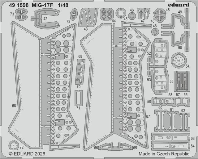 Eduard MiG-17F, Fahrzeug, 1:48 - Bild 1