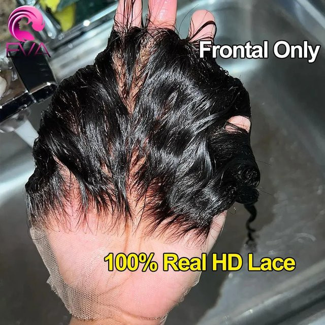 Eva Hair Echthaarverschlüsse, 13x4 und 13x6 HD-Spitze, vorgezupft - Bild 1