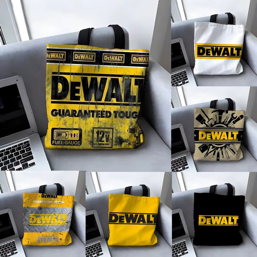 DeWalt Werkzeugkoffer aus Canvas in Weiß mit Tragegriffen - Bild 3