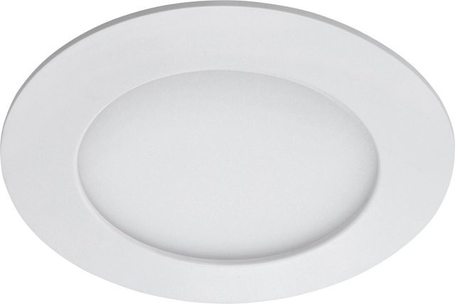 Briloner LED-Einbauleuchte aus Kunststoff in Weiß, rund, IP44, Höhe: 2,9 cm, Durchmesser: 12 cm - Bild 1