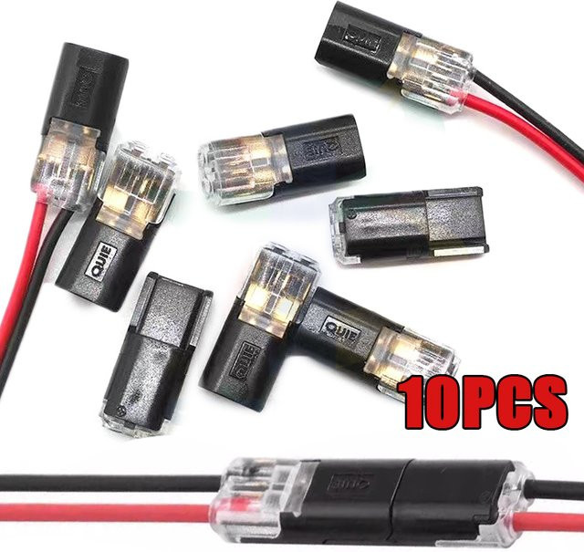JORPETS 100 Stück 2-Pin Automobil Steckverbinder Wasserdichte Elektrische Terminal Anschlüsse für Kabel und Drähte - Bild 1