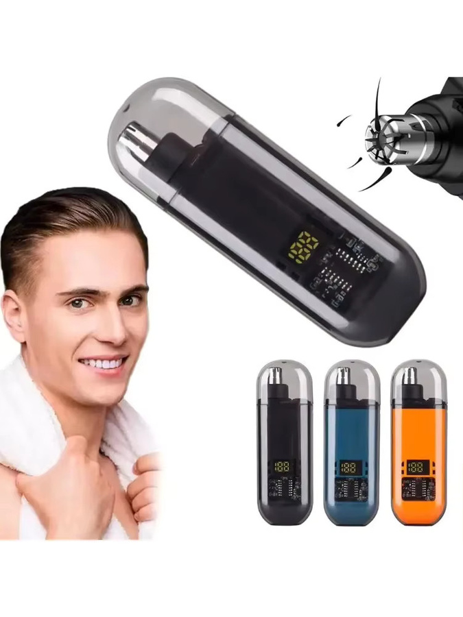 Heinast Mini-Elektro-Nasenhaartrimmer, Herren - Bild 7