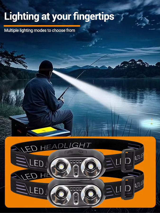 Heinast Mini-LED-COB-Scheinwerfer in Schwarz mit 3 Lichtmodi und wiederaufladbarem Akku für Camping, Garten und Nachtarbeit - Bild 6