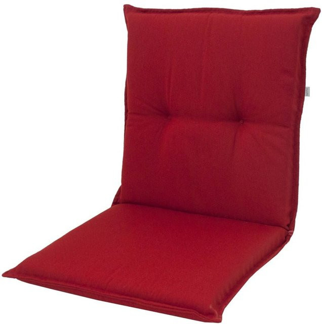 Doppler Stuhlauflage Niederlehner in Bordeaux mit DuPont Teflon Imprägnierung, B/T/H: 100 x 50 x 7 cm - Bild 1
