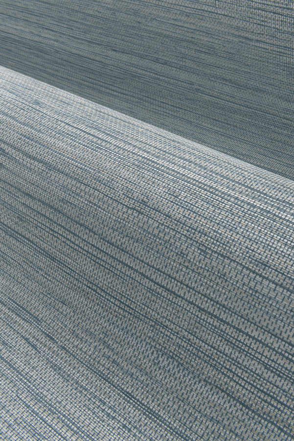 Arte International Tapete Sombra Denim in Blau mit abstraktem Design - Bild 1